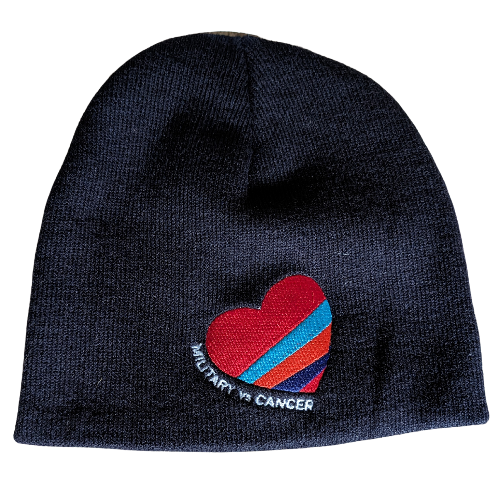 Military vs Cancer Embroidered Beanie Hats - Military VS Cancer | By ...